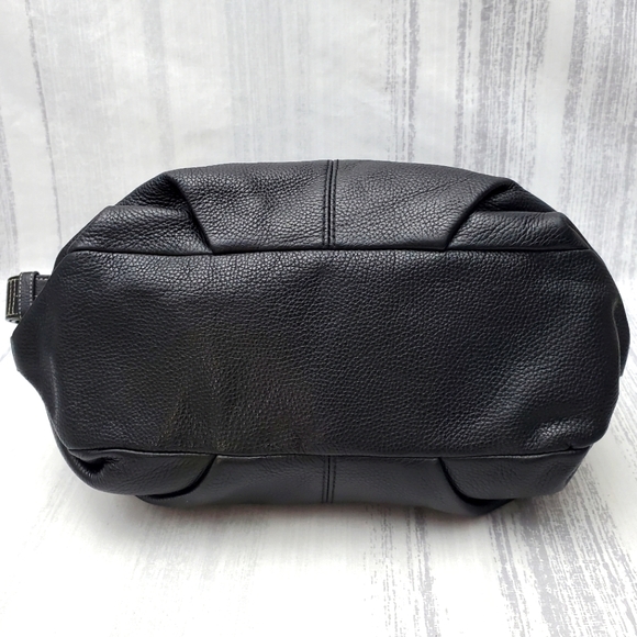 Coach 15064 Soho Black Pebbled Leather Convertible Crossbody Bag - Picture 6 of 16